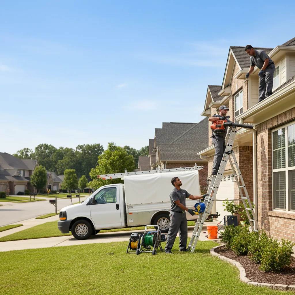 Home Gutter Service in Magnetic Springs, OH near me